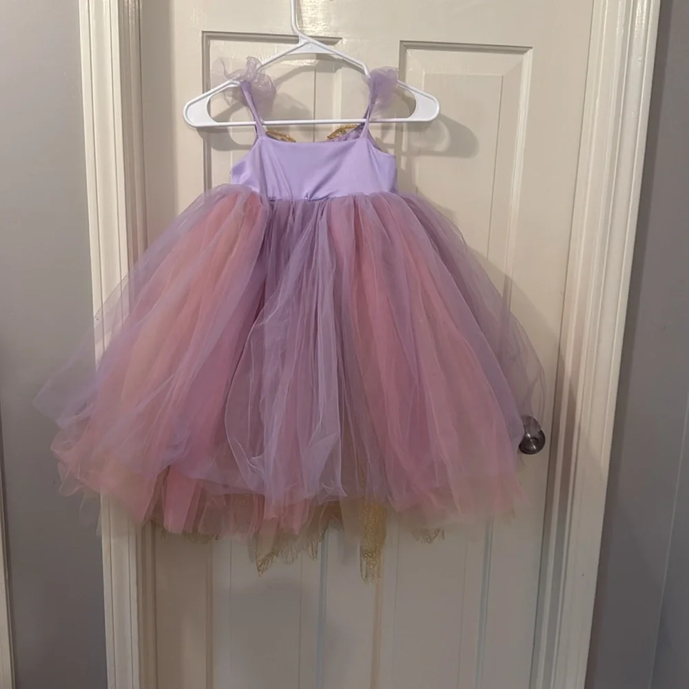 Pottery Barn Kids Lavender Fairy Costume 4-6 - Picture 3 of 5